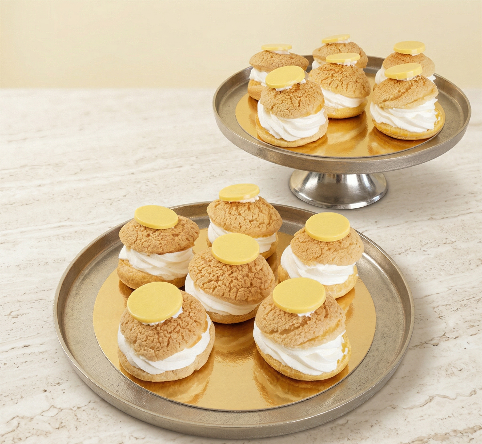 Mini-Choux Nuage au Praliné Intense